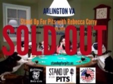 ARLINGTON VA Stand Up For Pits has SOLD OUT!