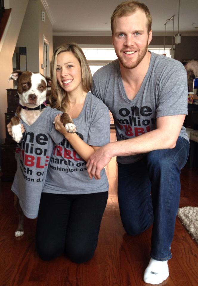 Chicago Blackhawks BRYAN BICKNELL Supports the One Million PIBBLE March!
