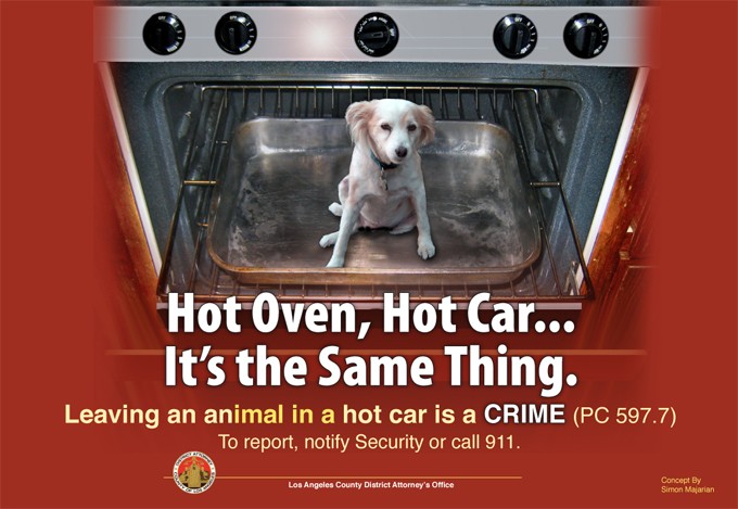 HOT OVEN, HOT CAR…IT’S THE SAME THING.