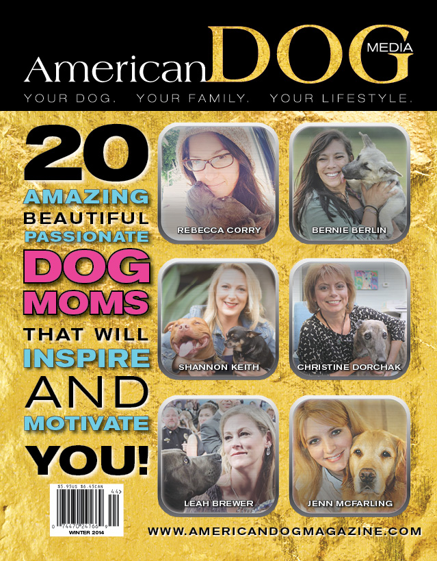 American Dog Magazine: Rebecca & Angel Featured in Winter 2014 Issue