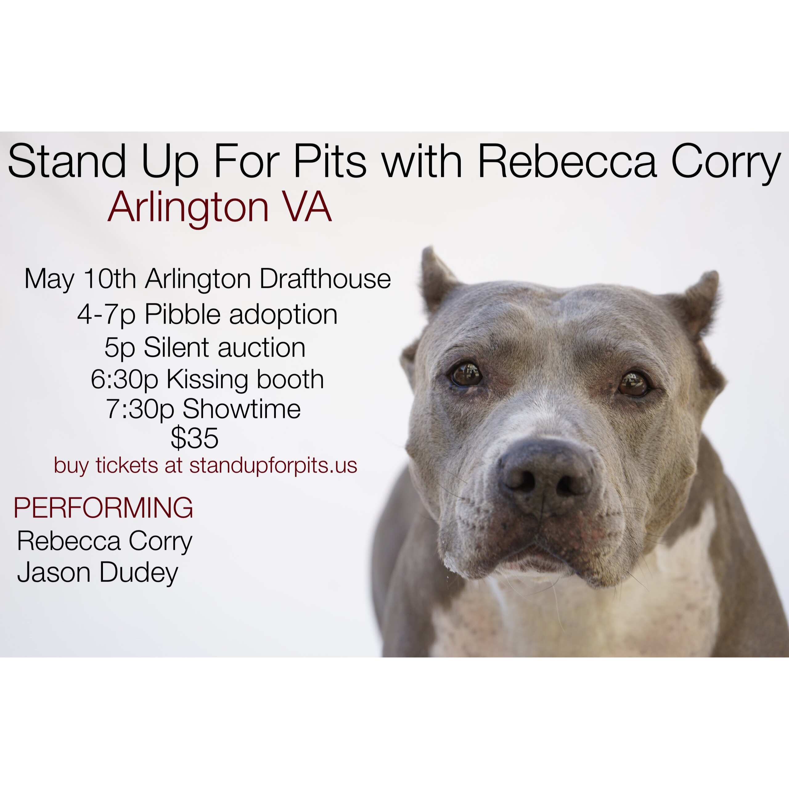 Stand Up For Pits ARLINGTON tix on sale NOW!!