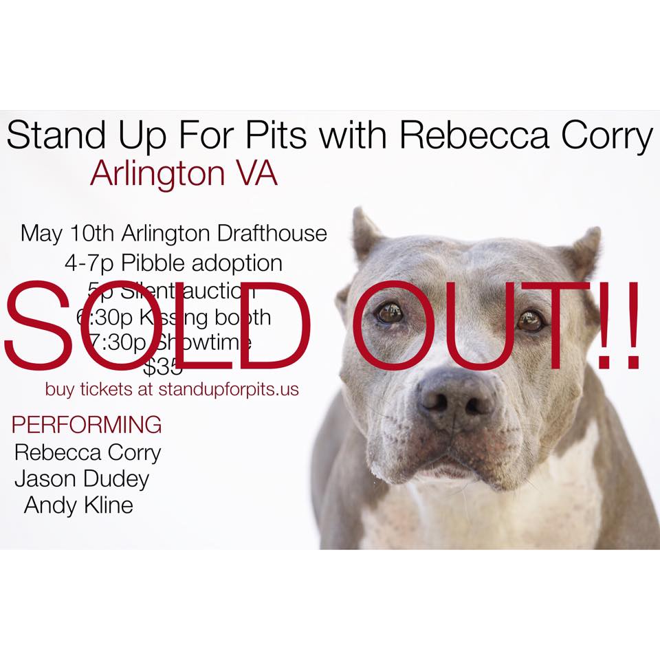 Arlington va stand up for pits is sold out!!!!