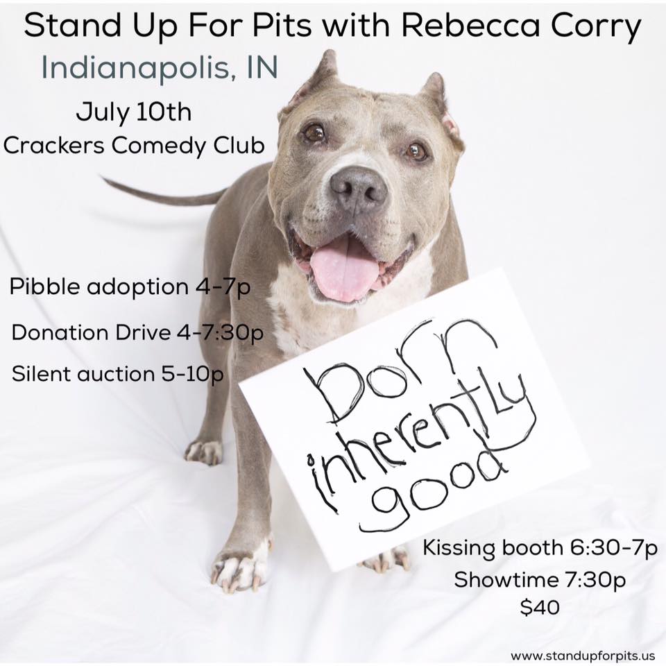 Tix for Stand Up For Pits INDIANAPOLIS on sale NOW!!