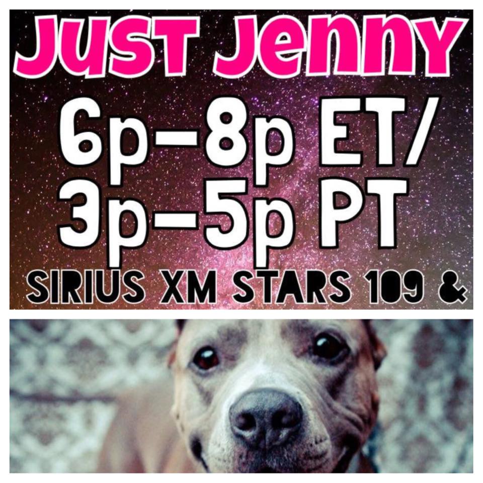 REBECCA CORRY on SIRIUS XM’s “Just Jenny”