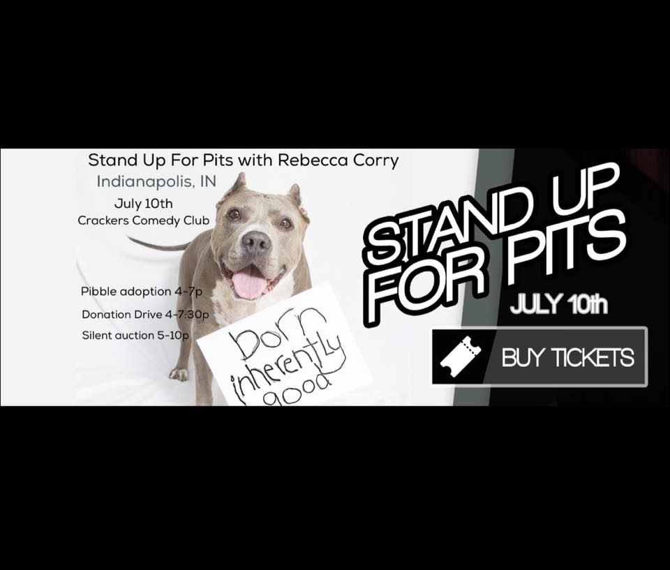 INDIANAPOLIS Stand Up For Pits is coming up!!!