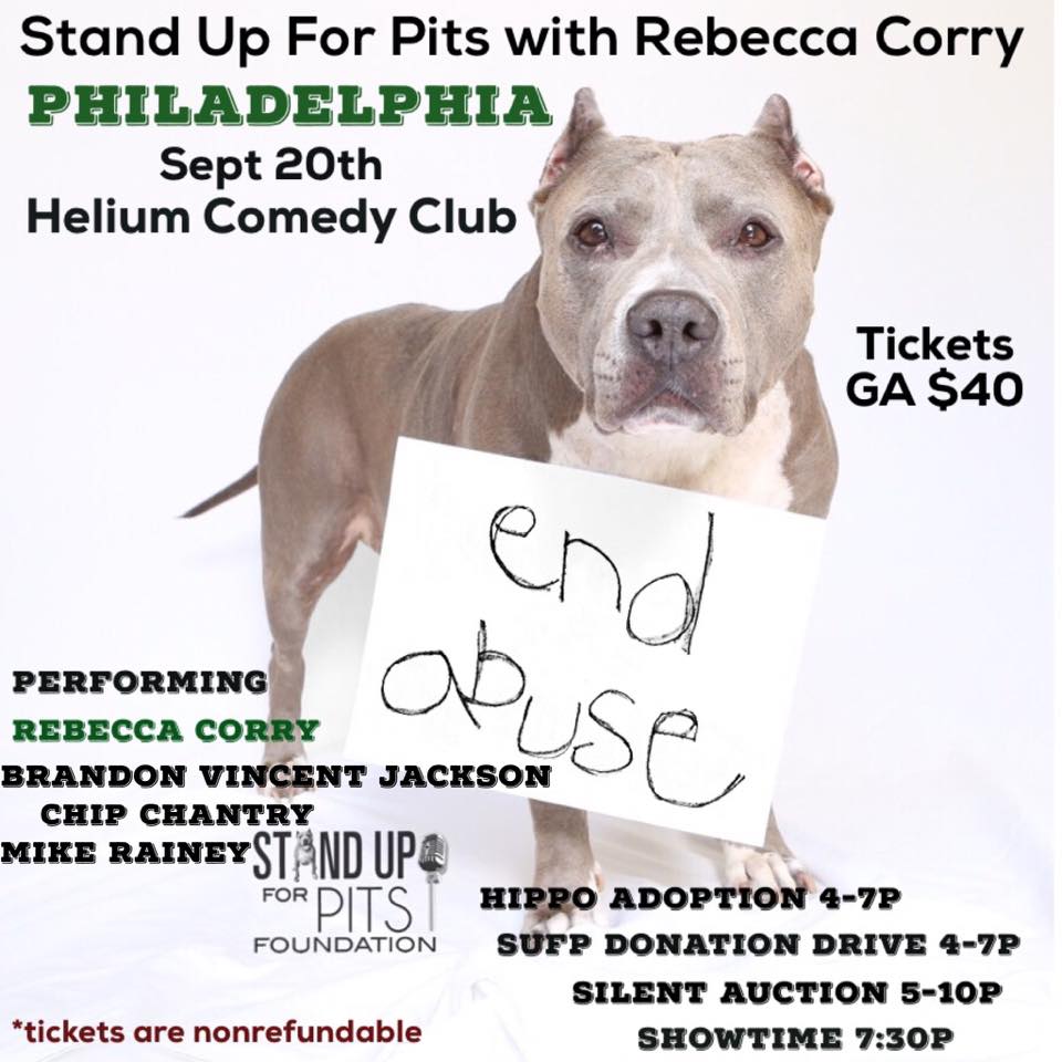 Stand Up For Pits PHILADELPHIA’s amazing line up!!