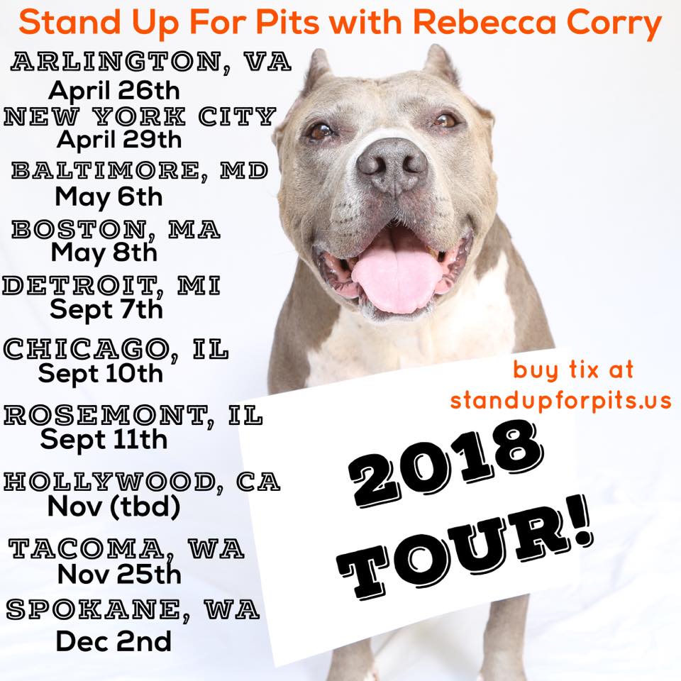 2018 Stand Up For Pits TOUR!!!
