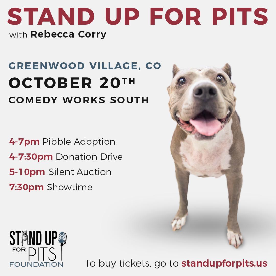 Stand Up For Pits is coming to COLORADO!!!