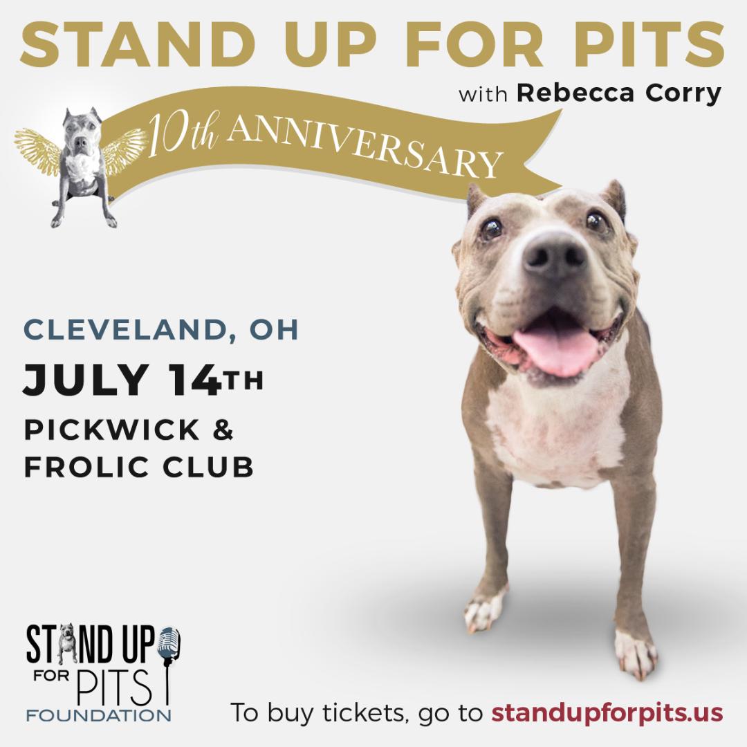 CLEVELAND Stand Up For Pits tickets are available NOW!!!