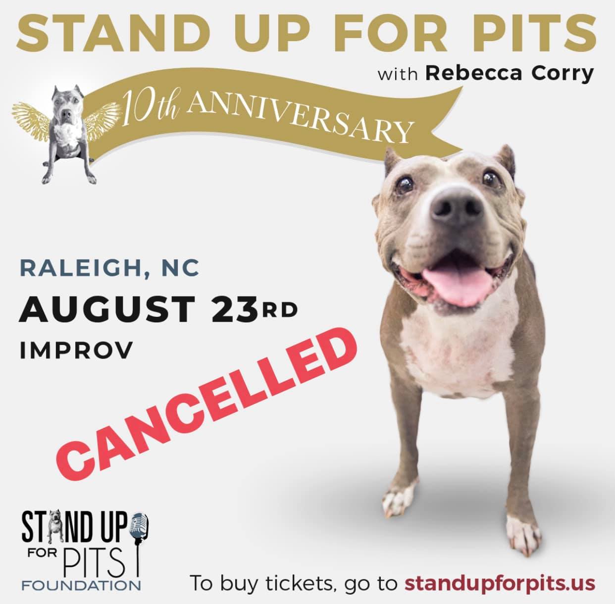 RALEIGH Stand Up For Pits – CANCELLED