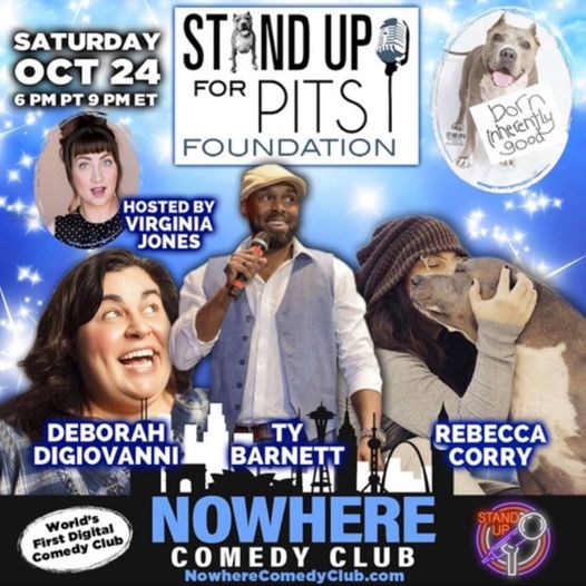 VIRTUAL STAND UP FOR PITS OCT 24th!!!