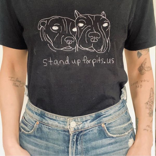 NEW hand stitched tees to benefit SUFP!!!