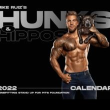 HUNKS & HIPPOS 2022 calendar is available NOW!!!