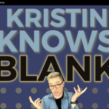 Ep. 62 ”Stand Up for Pits” with Rebecca Corry | Kristin Knows Blank
