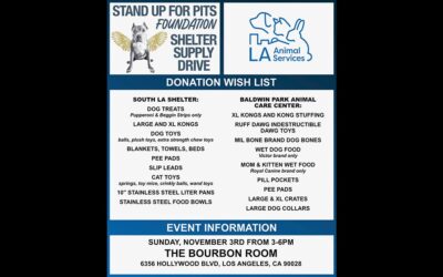 STAND UP FOR PITS HOLLYWOOD IS RIGHT AROUND THE CORNER!!!