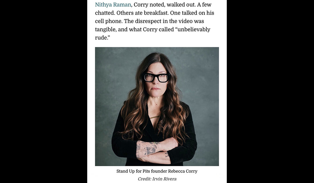 NEW LA MAGAZINE PIECE WITH SUFP DIRECTOR REBECCA CORRY